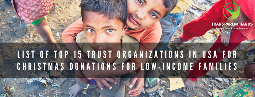 List Of Top 15 Trust Organizations For Christmas Donations