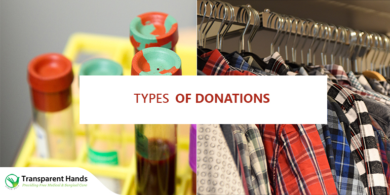 Different Types Of Donations | How To Help With Donations